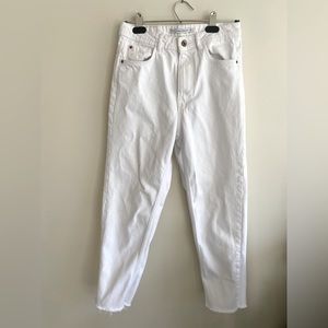 Zara white jeans